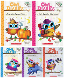 NEW SET! Owl Diaries 5 Books Set (Owl Diaries Branch Book #11 - #15)