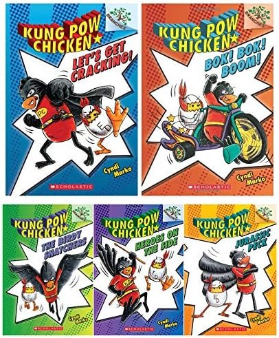 NEW! Kung Pow Chicken Series Set (5 Books)