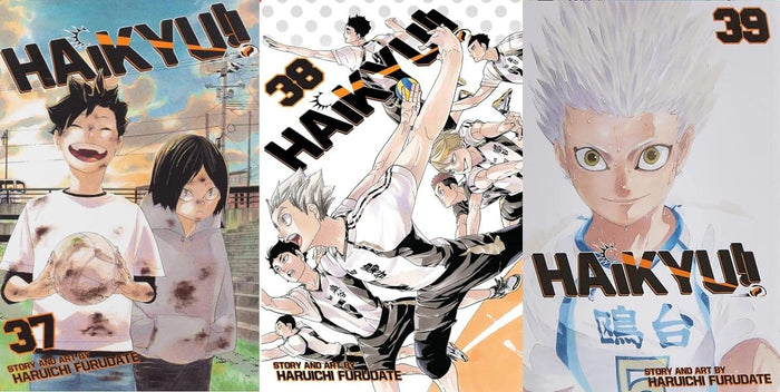 Haikyu!! Furudate Collection 10 books set Haruichi Vol 31-40 by Haruichi Furudate