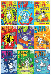 NEW SET! Press Start! #1-#9 Complete Books Set