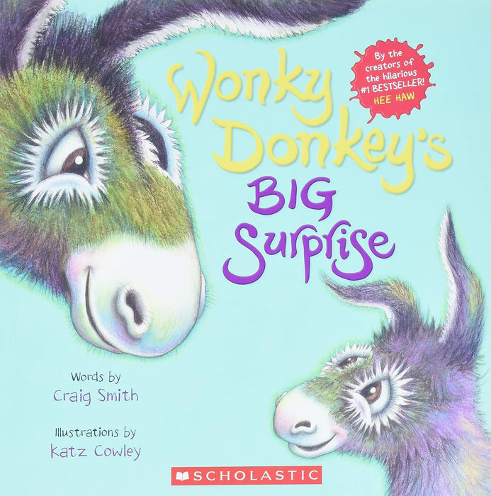 Wonky Donkey Series 6 Books Set: The Wonky Donkey, The Dinky Donkey, The Grinny Granny Donkey, Wonky Donkey's Big Surprise, Willbee the Bumblebee, The Stinky Wonky Donkey (Paperback)