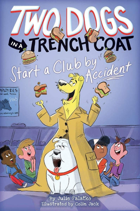 Two Dogs in a Trench Coat Series 4 Books Set (Hardcover)