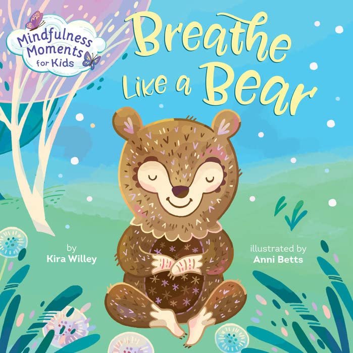 Mindfulness Moments for Kids 4 Books Set: Bunny Breaths, Breathe Like a Bear, Listen Like an Elephant, Hot Cocoa Calm