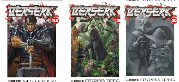 Berserk Volume 21-40 Collection 20 Books Set by Kentaro Miura