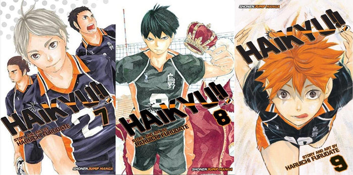 Haikyu!! Furudate Collection 10 books set Haruichi Vol 1-10 by Haruichi Furudate