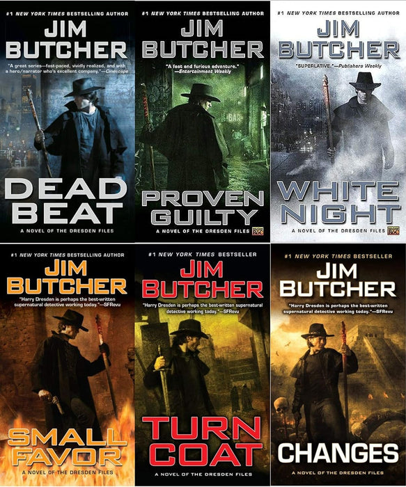 Dresden Files Series Set ( Book 7 - 12 )