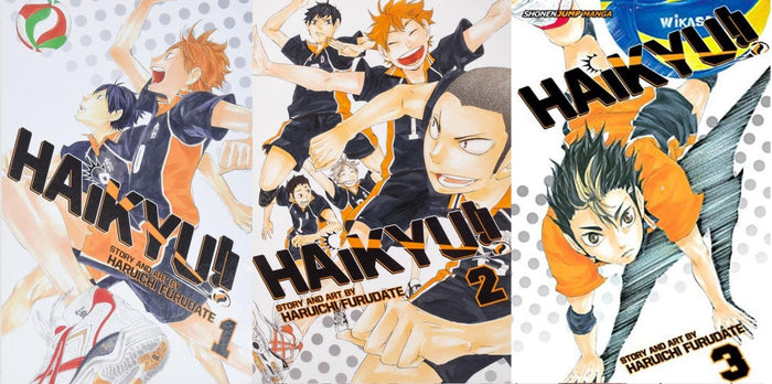 Haikyu!! Furudate Collection 10 books set Haruichi Vol 1-10 by Haruichi Furudate