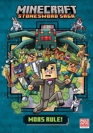 Minecraft Stonesword Saga Series 4 Books Set