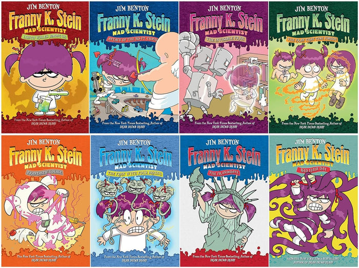 Franny K. Stein, Mad Scientist Series 8 Books Set