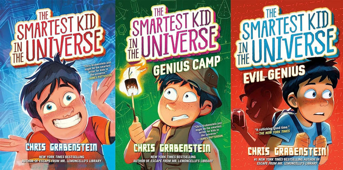 The Smartest Kid in the Universe Series 3 Books Set (Hardcover Edition)