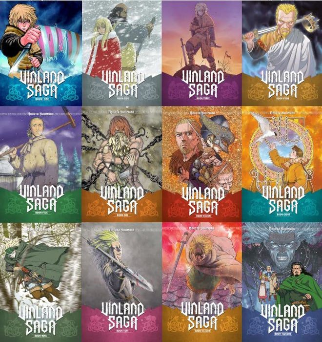 Vinland Saga Manga Set, Vol. 1-12