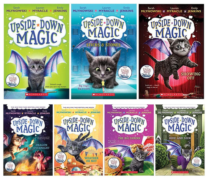 NEW! Upside-Down Magic Book Series (7 Books)