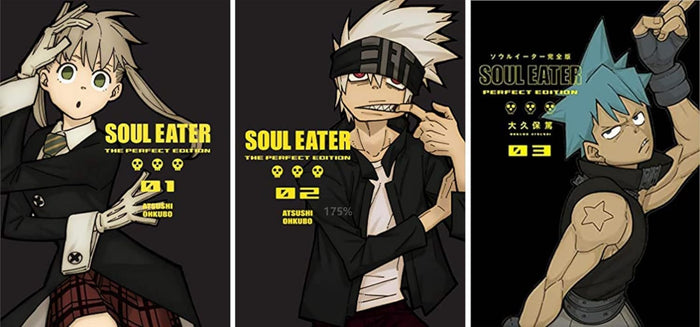 Soul Eater The Perfect Edition Manga Set Vol. 1-9 by Atsushi Ohkubo