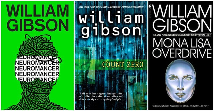 Sprawl Trilogy Series 3 Books Set: Neuromancer, Count Zero, Mona Lisa Overdrive