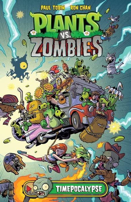 NEW! Plants vs. Zombies Series 6 Books Set (Volume #1 - #6)