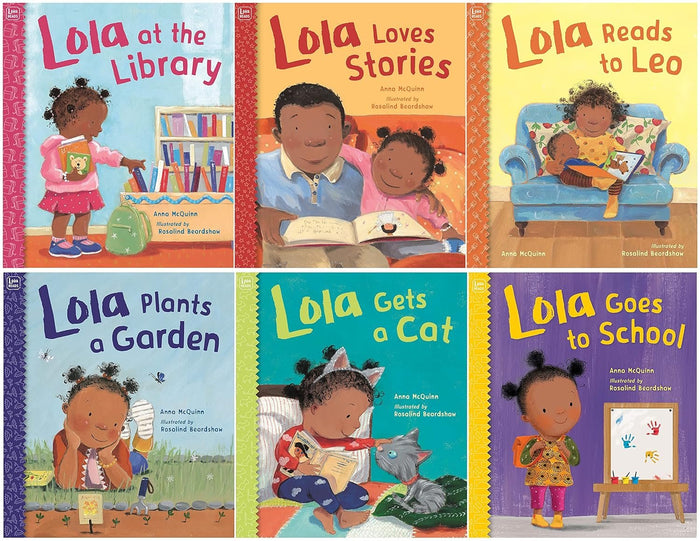 NEW! Lola Reads Series 6 Books Set