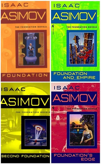 The Foundation Novels 4-Book Set: Foundation/Foundation and Empire/Second Foundation/Foundation's Edge