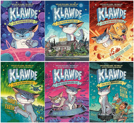 NEW SET! Klawde: Evil Alien Warlord Cat Series 6 Books Set