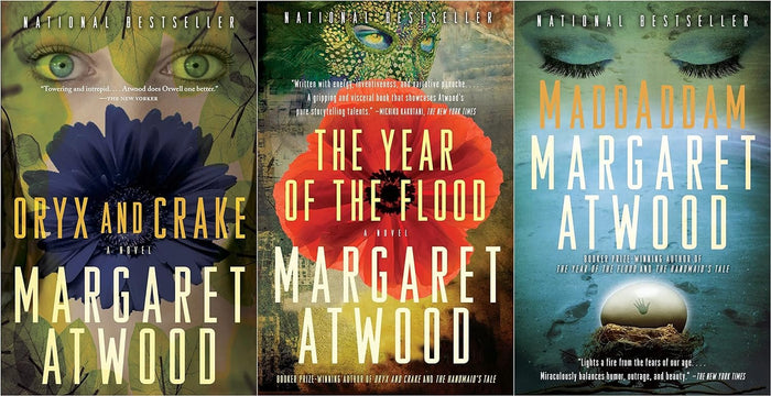 MaddAddam Trilogy Series 3 Books Set - Oryx and Crake, The Year of the Flood, MaddAddam By Margaret Atwood