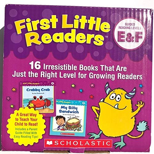 First Little Readers Complete Set (6 packs) - Guided Reading Level A, B, C, D, E&F, G&H