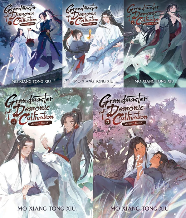 NEW! Grandmaster of Demonic Cultivation: Mo Dao Zu Shi (Novel) Series 5 Books Set (Vol. 1 - Vol. 5)