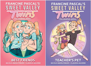 Sweet Valley Twins Series 2 Books Set - Best Friends; Teacher's Pet