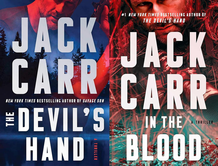 Terminal List A Thriller series 5 books Collection Set (The Terminal List, True Believer, Savage Son, The Devil's Hand, In the Blood) By Jack Carr