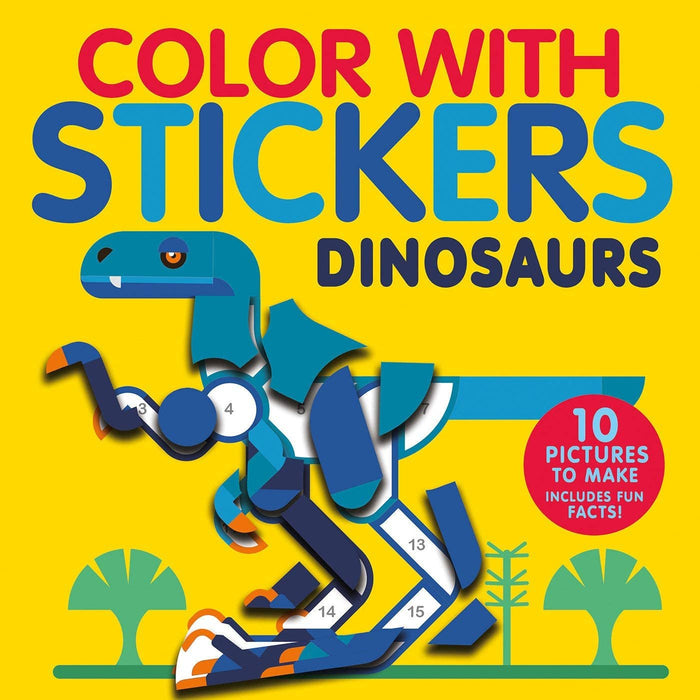 Color with Stickers Series 5 Books Set