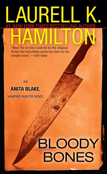 Anita Blake Vampire Hunter Series 4 Books Set (#5 - #8): Bloody Bones; The Killing Dance; Burnt Offerings; Blue Moon (Mass Market Paperback)