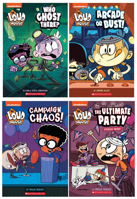 Loud House Series 4 Books Set