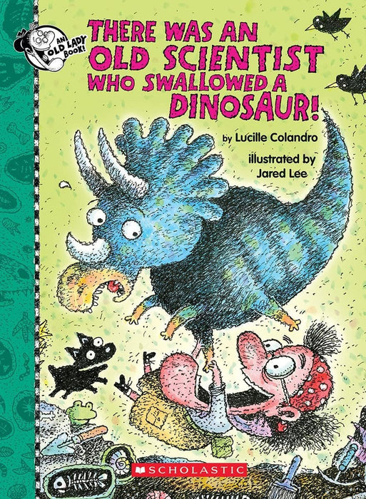 'There Was an Old Lady Who Swallowed' 3 Books Set - Swallowed a Shark, the Moon, a Dinosaur (Hardcover Edition)