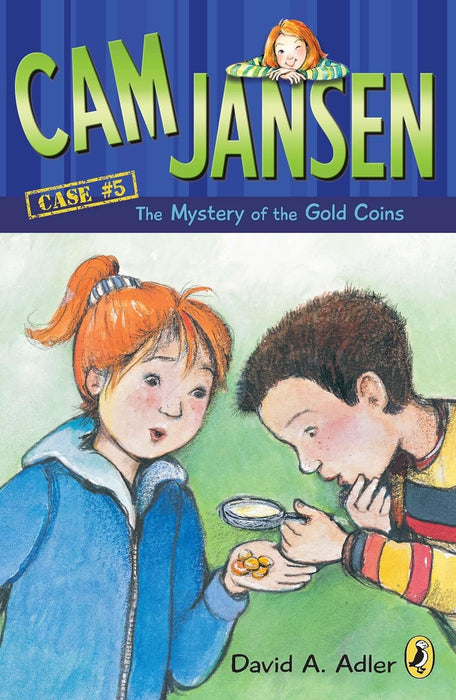 Cam Jansen 6 Book Set (Mystery of the UFO, Television Dog, Babe Ruth, Stolen Diamonds, Dinosaur Bones, Gold Coins)