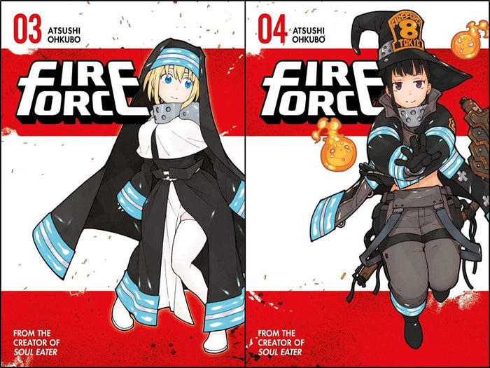 Fire Force Manga Set Vol 1-10