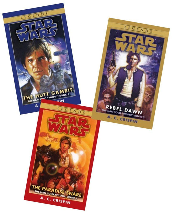 Star Wars Han Solo Trilogy Set: The Paradise Snare, The Hutt Gambit, Rebel Dawn