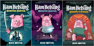 Ham Helsing Series 3 Books Set - Vampire Hunter; Monster Hunter; Raising the Stakes