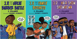 J.D. the Kid Barber Series 3 Books Set