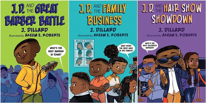 J.D. the Kid Barber Series 3 Books Set