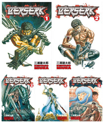 NEW! Berserk Series 5 Books Set (Volume 1 - Volume 5)