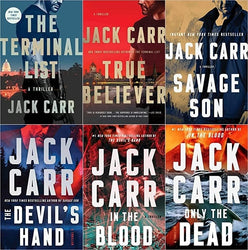 Terminal List A Thriller Series 6-Book Collection Set by Jack Carr