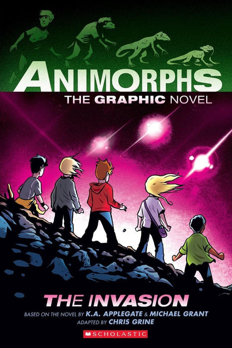 Animorphs Graphic Novel 3 Books Set - The Invasion, The Visitor, The Encounter