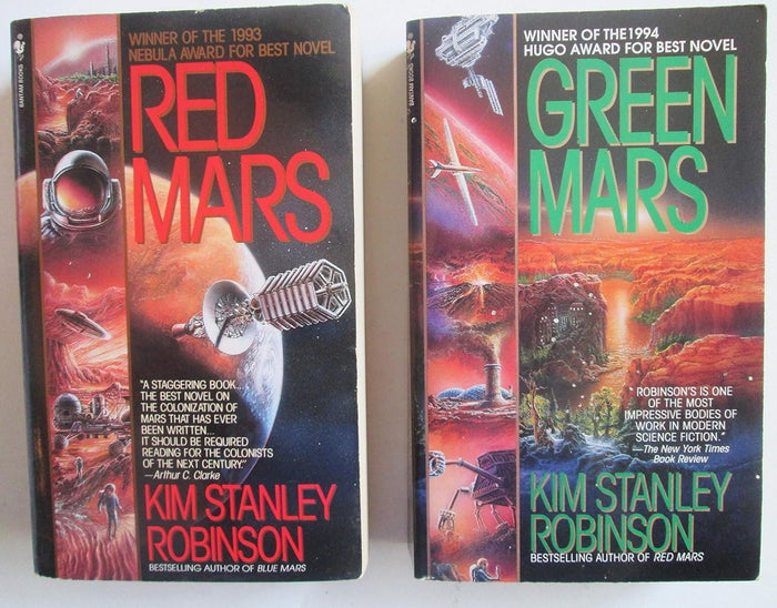 [MARS TRILOGY] RED MARS, GREEN MARS [and] BLUE MARS.