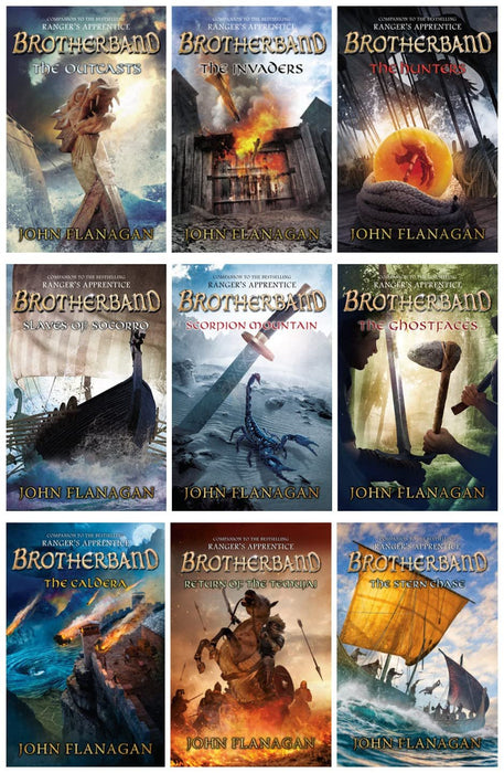 The Brotherband Chronicles Series Complete 9 Books Set