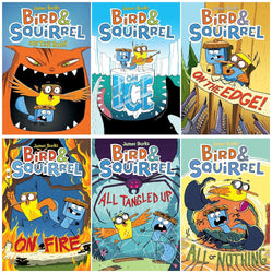 Bird & Squirrel Series 6 Books Set (#1 - #6)