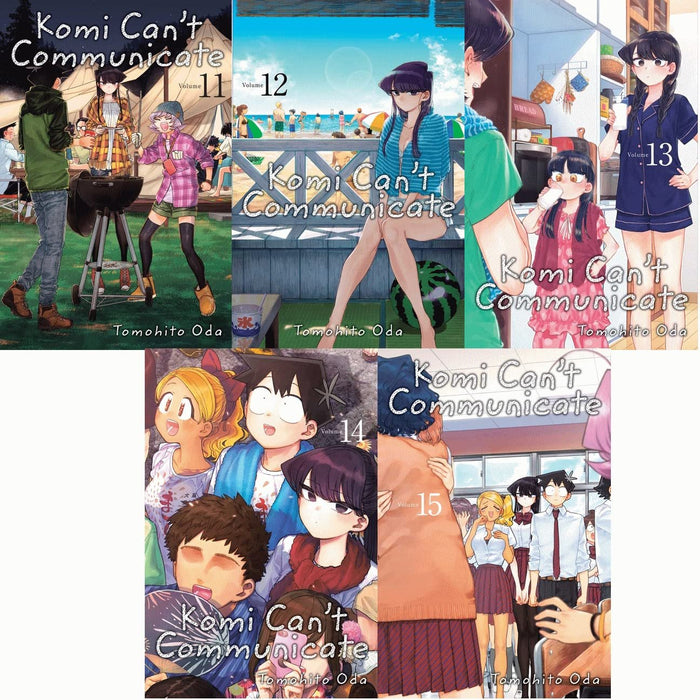 Komi Can’t Communicate, Vol 11-15 by Tomohito Oda