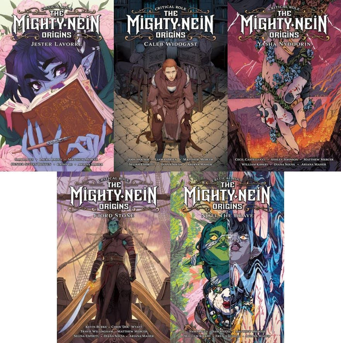 The Mighty Nein Origins 5 Book Set