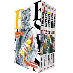 Beastars Series Vol 11-15 Collection 5 Books Set By Paru Itagaki