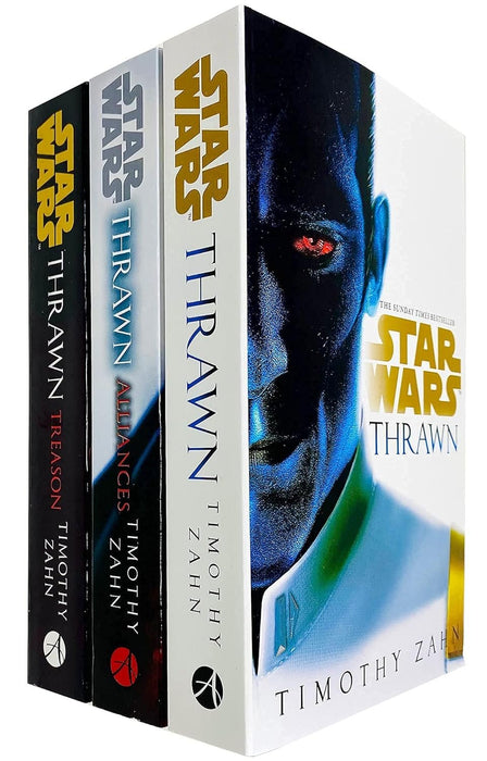 Star Wars Thrawn Series & Aftermath Trilogy 6 Books Collection Set by Timothy Zahn, Chuck Wendig (Thrawn, Alliances, Treason, Aftermath, Life Debt, Empires End)