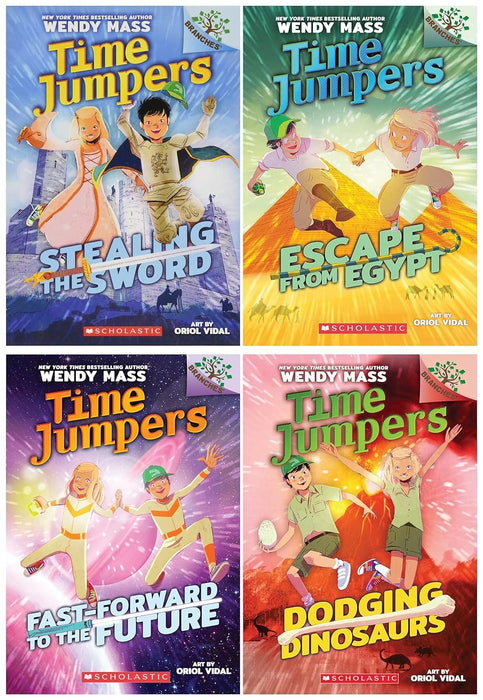 NEW! Time Jumpers Complete Book Series (4 Books)