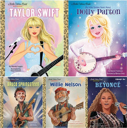 Five Best Musical Biographies Collection: Taylor Swift, Dolly Parton, Bruce Springsteen, Willie Nelson and Beyonce