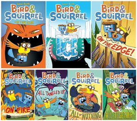 NEW! Bird & Squirrel Series 7 Books Set (#1 - #7)